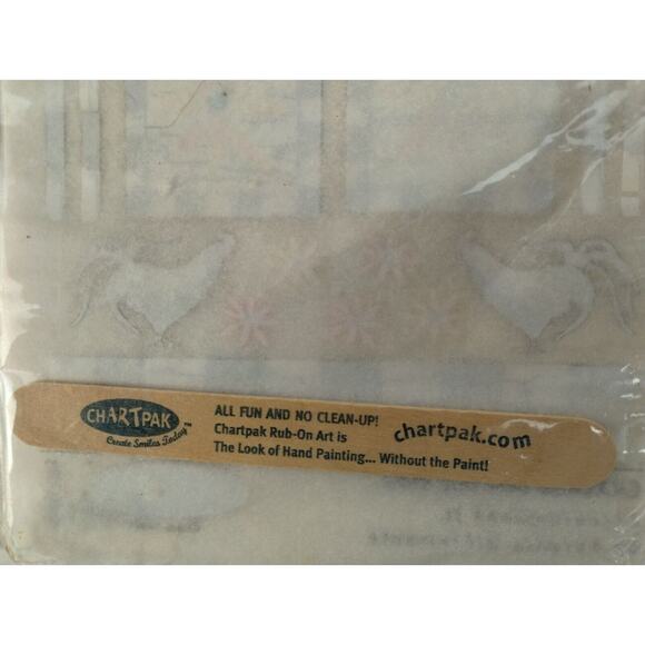 Vintage Rub on Chartpak Chubbiest - Crackle Doodle 2002 Actuations - DiClemente - Picture 6 of 6